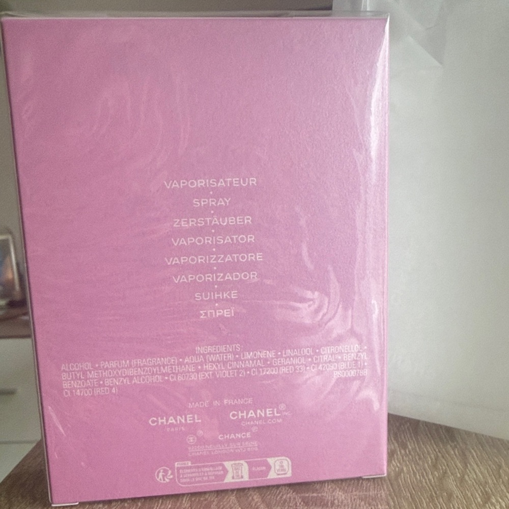 BNWT CHANEL Chance Eau Splendide Perfume - Picture 2 of 2